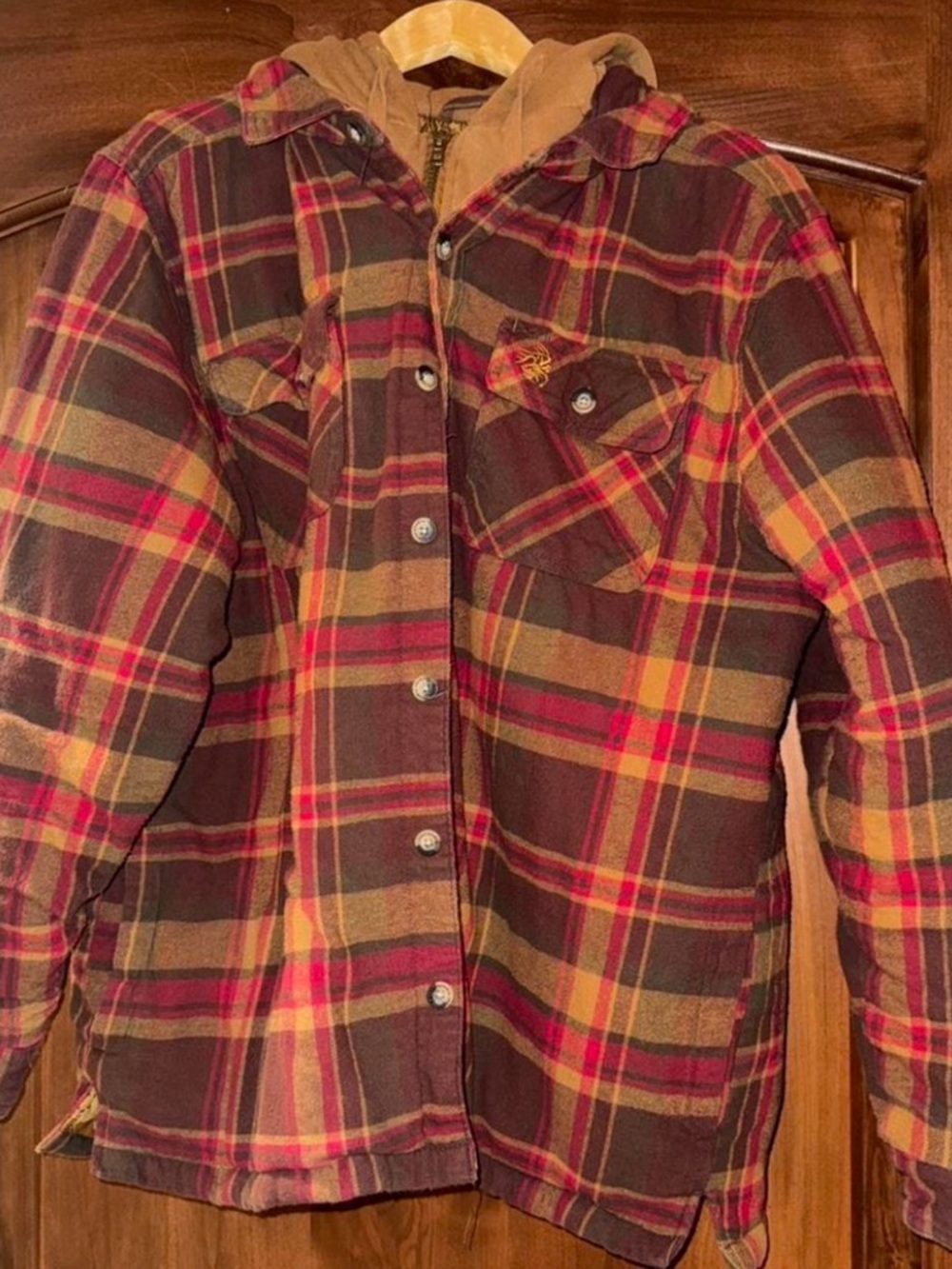 Legendary Whitetails Plaid Hooded Jacket – XL